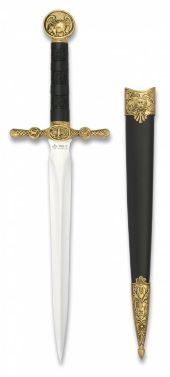 Gold Knightly Dagger