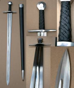Damascus Marshall Knightly Sword