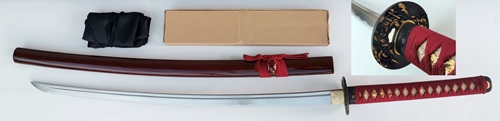 Senshi forged Katana (161RED)