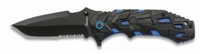 Blue/Black Folding Knife (756)