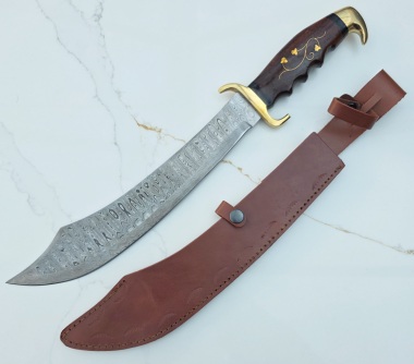 Cutlass Bowie (Damascus)