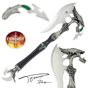 Alien Warrior Axe and Stand