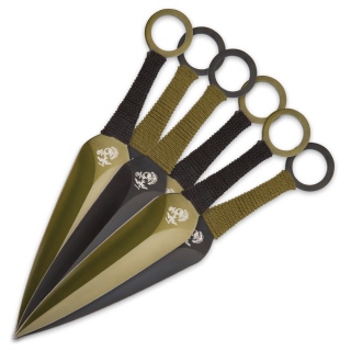 United Cutlery 6 Piece Kunai Set