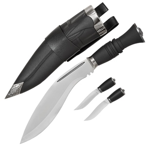 Gurkha Kukri with Side Knives