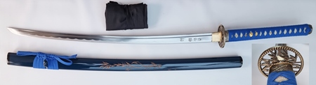 Blue Bamboo Katana (137)