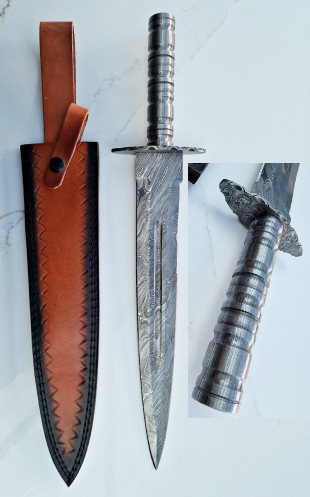 Damascus Knight Dagger (L20)