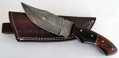 Damascus Hunting Knife (46)