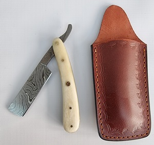 Damascus White Razor (2)