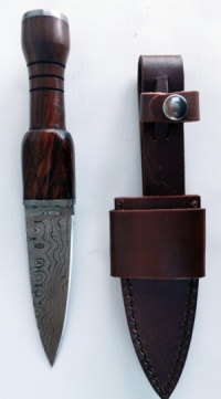 Damascus Sgian Dubh