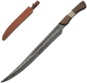 Damascus Short Sword