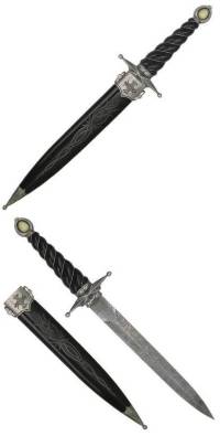 Damascus Knight's Dagger