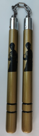 Gold Bruce Lee Nunchaku