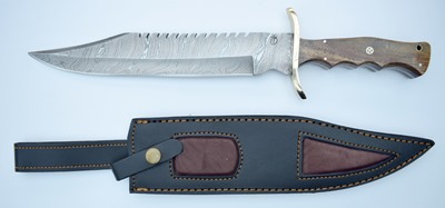 Damascus Sawback Bowie (O2)