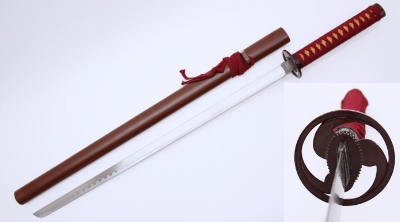 Dark Red Anime Sword