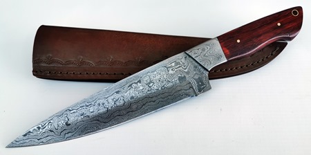 Damascus Kitchen Knife (53)