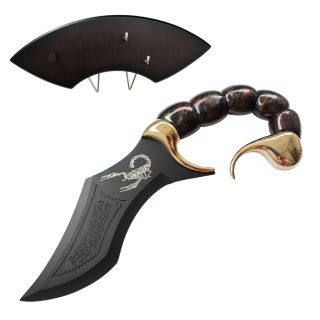 Scorpion Dagger with Plaque