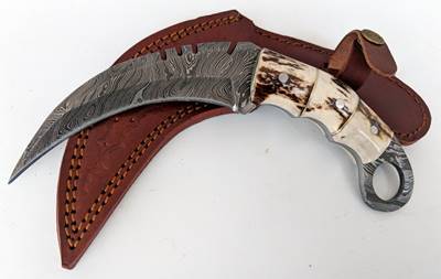 Custom Stag Karambit