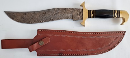 Damascus Talon Bowie