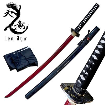 Ten Ryu Red Blade Katana